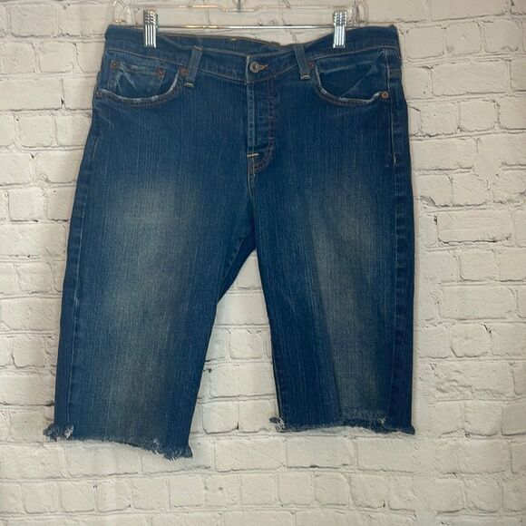 Lucky Brand Cut off Easy Rider shorts size 12 With Frayed Hem, Women’s Lucky - Picture 1 of 7